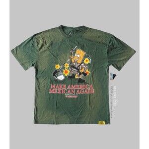 That's A Awful Lot Of Cough Syrup Make America Mexican Again Tee Men’s 2XL NWOT